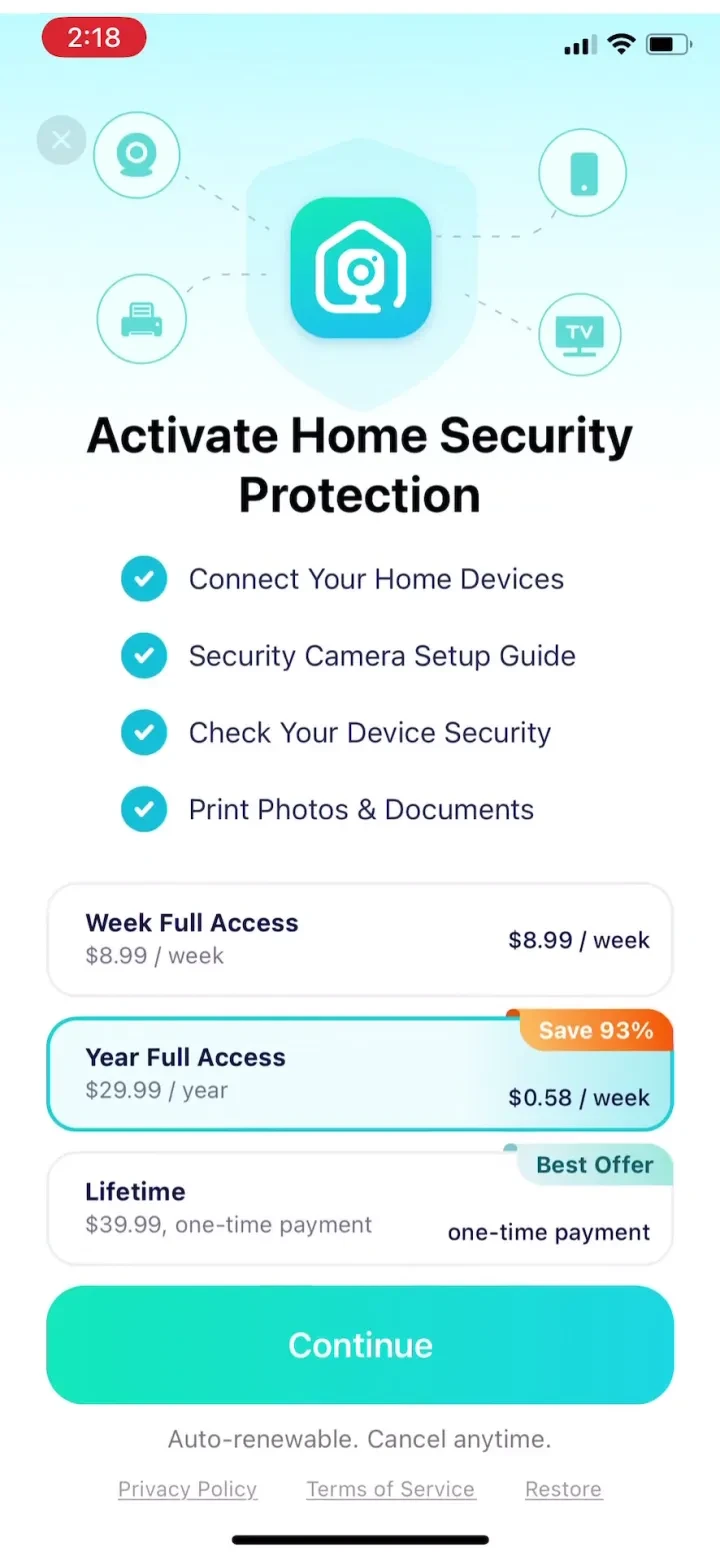 Security Camera - Smart Home screenshot 3