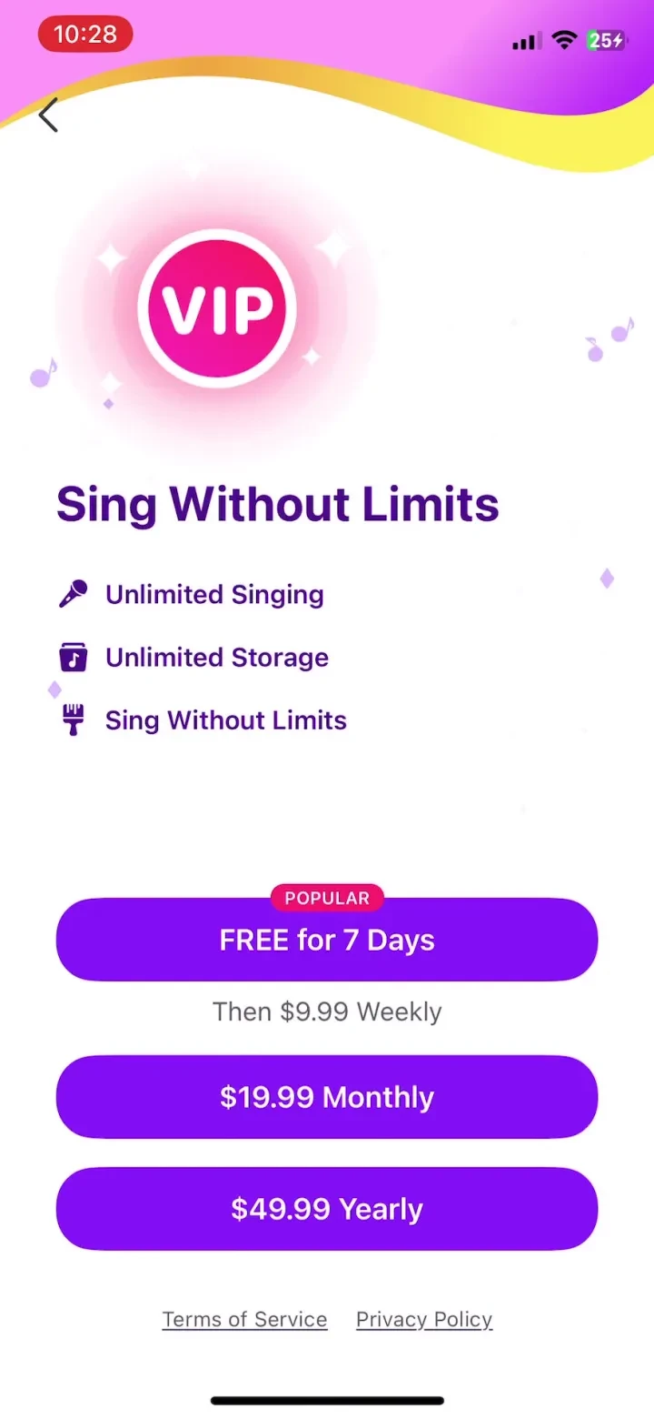 Smule: Sing &amp; Duet screenshot 3