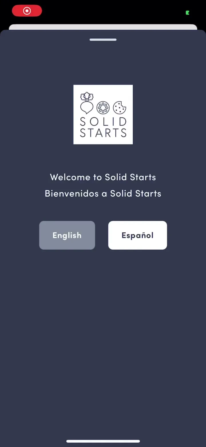 Solid Starts: Baby First Foods screenshot 3