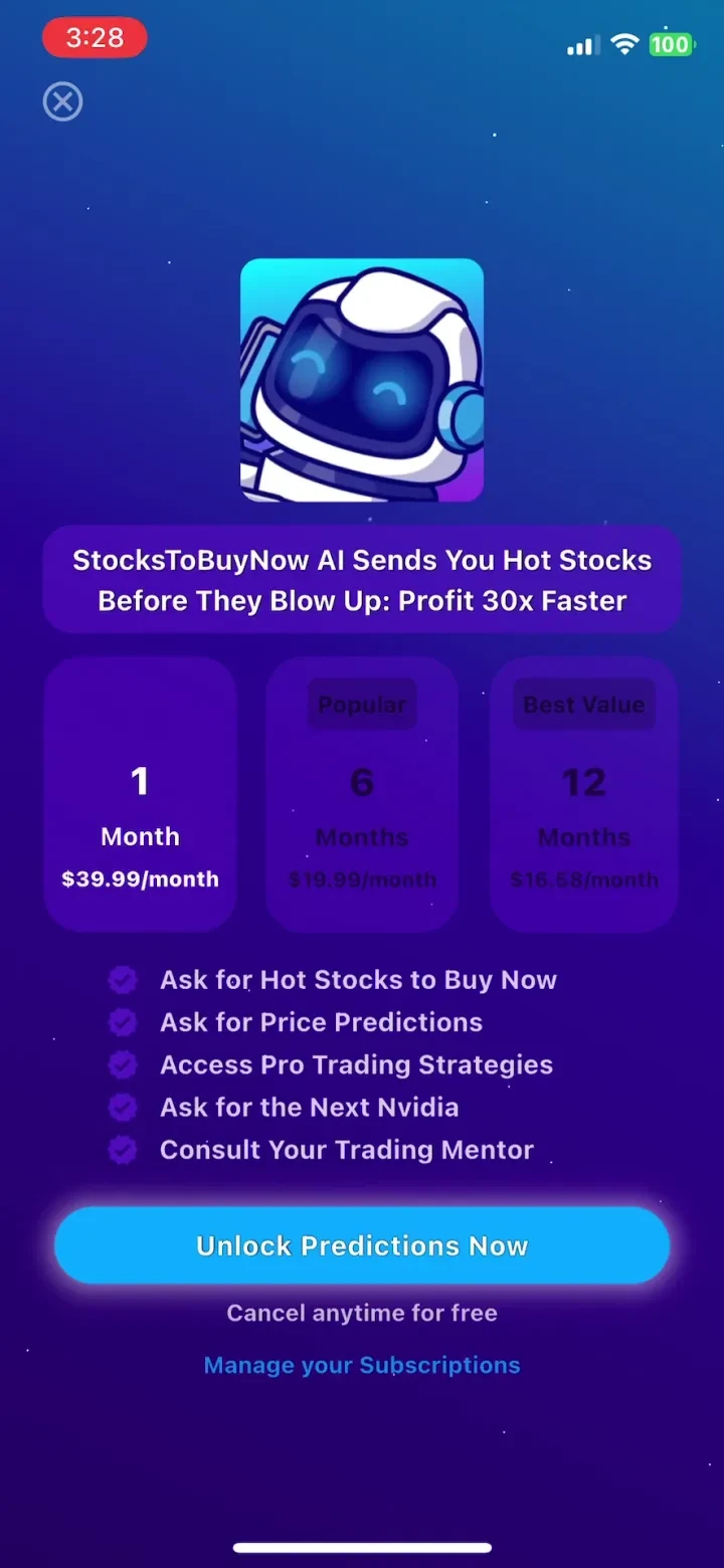 Stocks To Buy Now : AI Signals screenshot 3