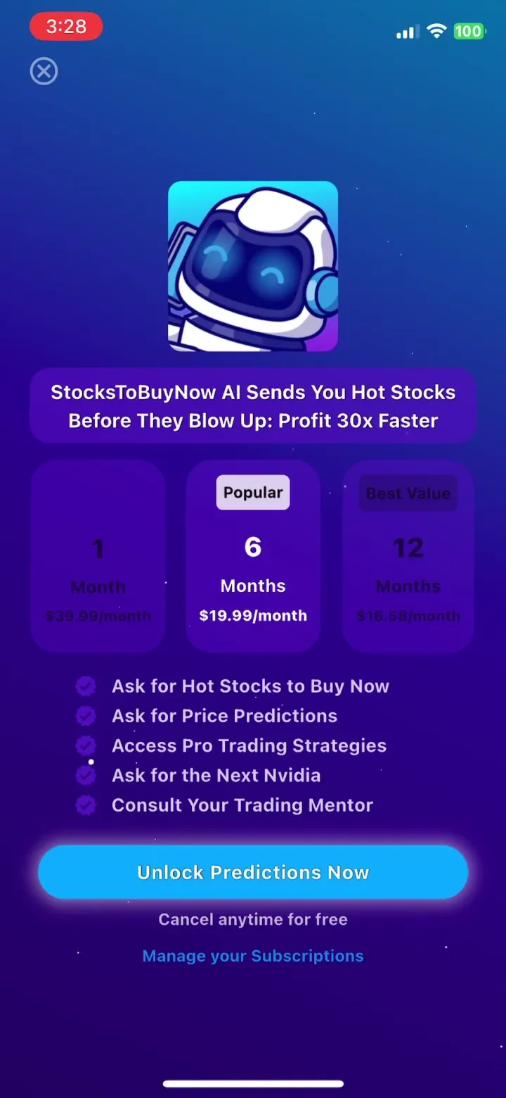 Stocks To Buy Now : AI Signals screenshot 4