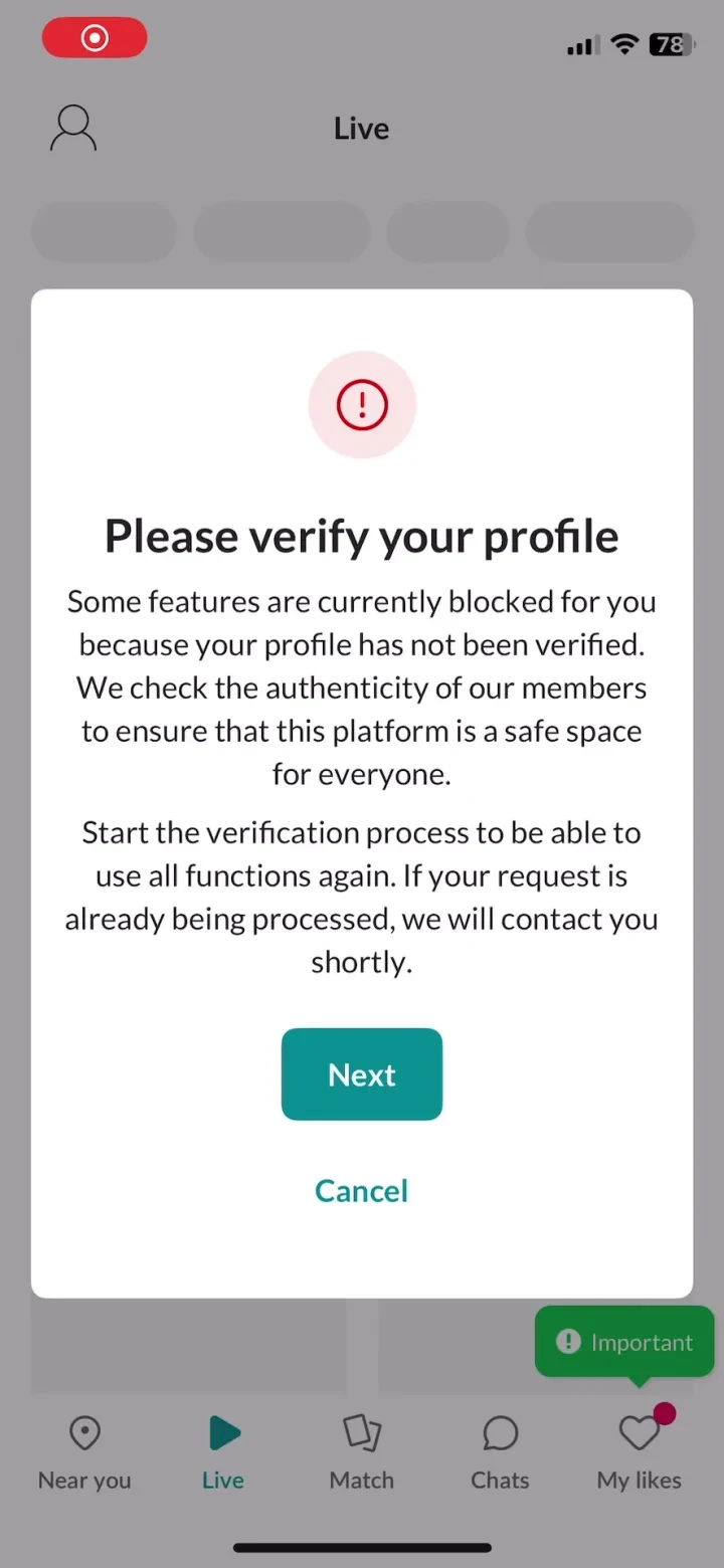 Tagged Dating: Chat &amp; Go Live! screenshot 3