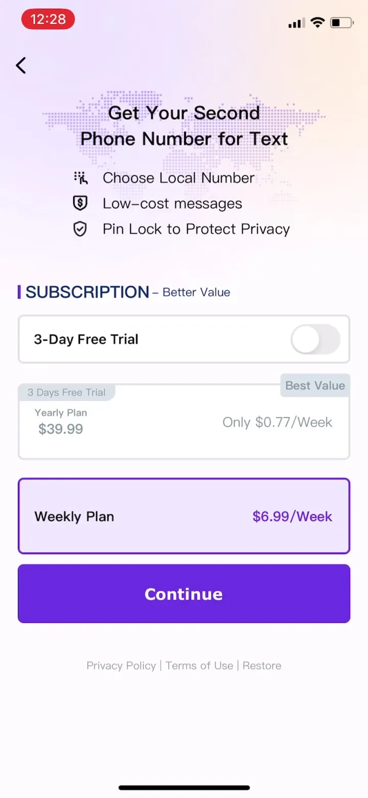 Text Number-Phone Text Message screenshot 4