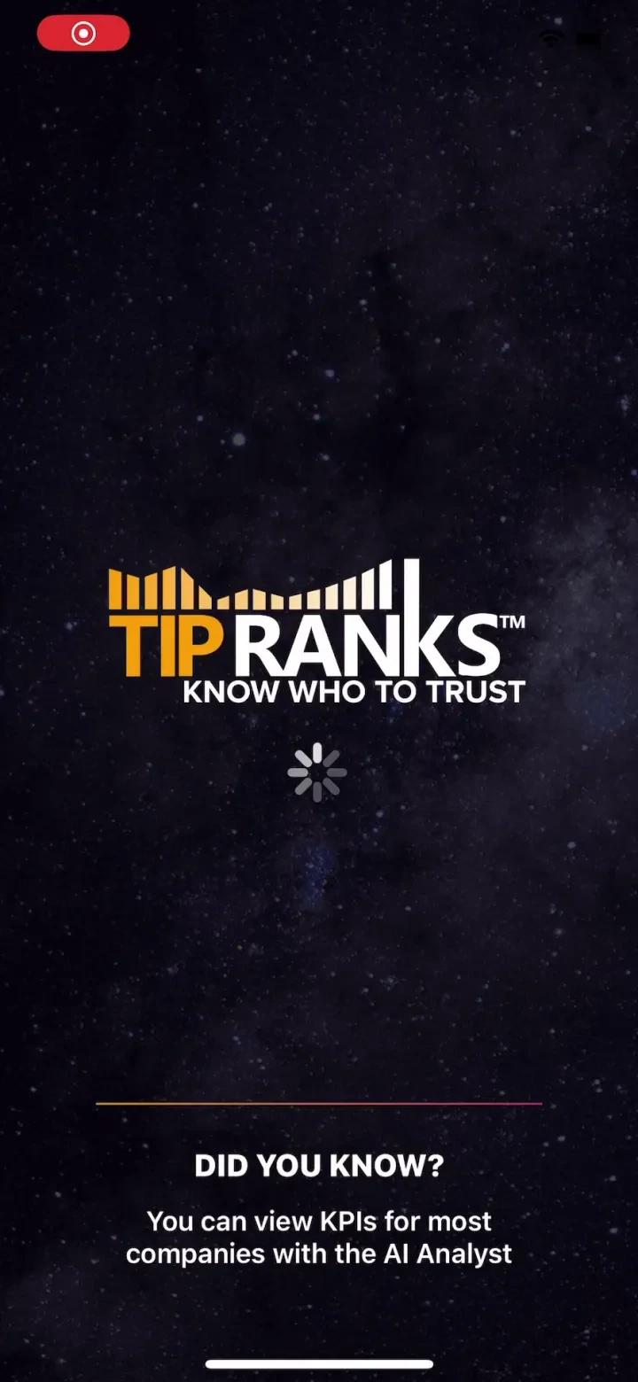 TipRanks Stock Market Analysis screenshot 3