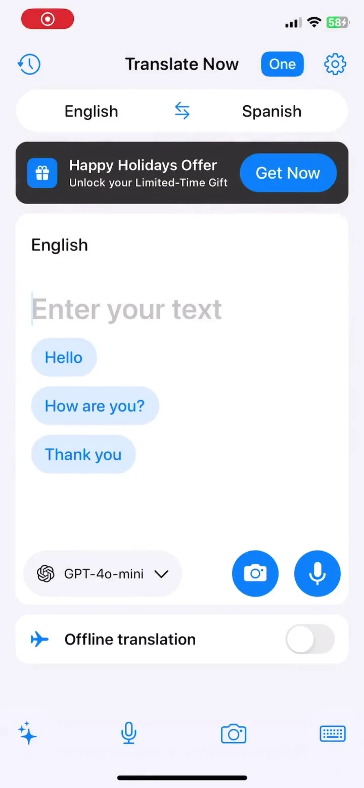 Translate Now - AI Translator screenshot 4