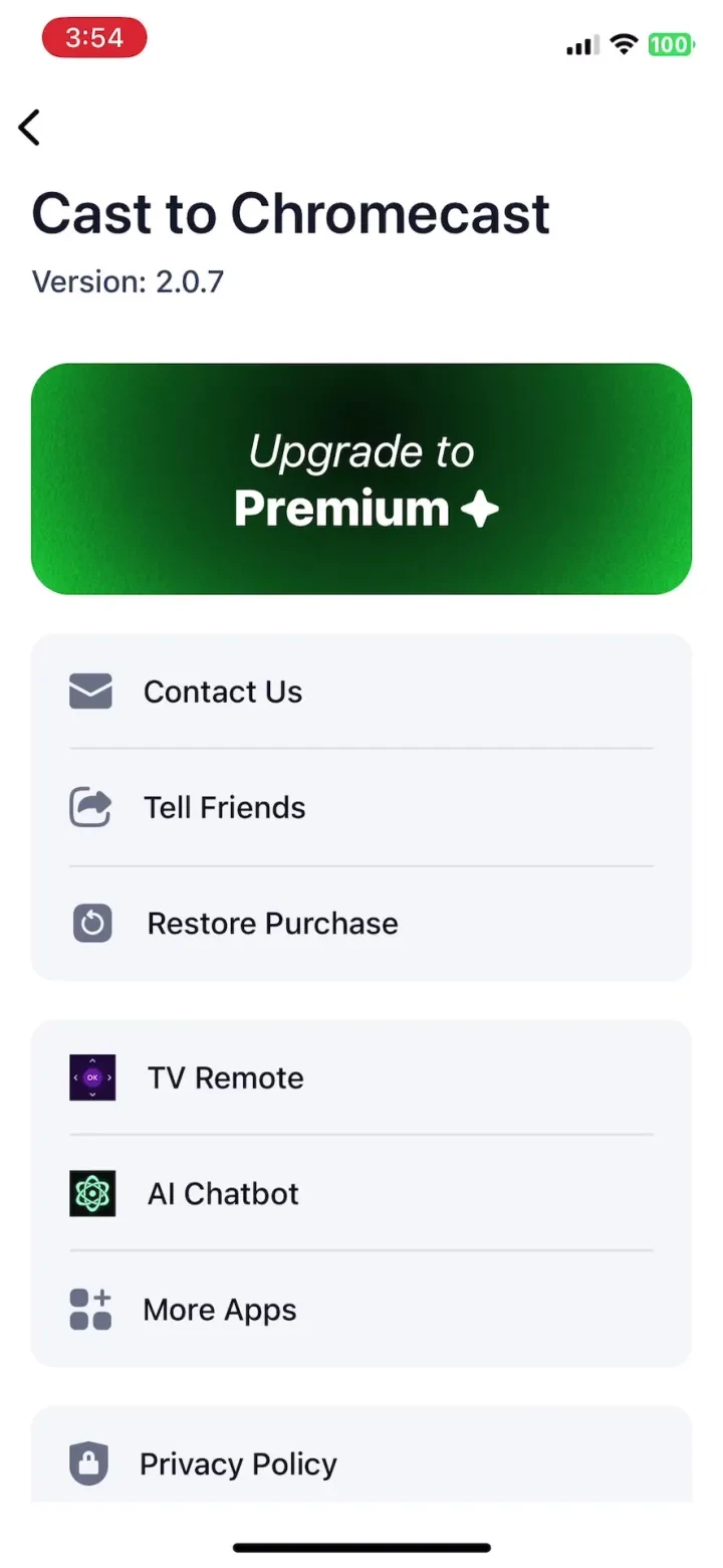 TV Cast for Chromecast ! screenshot 4